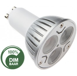 Afbeelding van 3x1WATT - GU10 - DIMBAAR vervangt 25 Watt