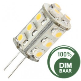 manager ondergronds Verslaggever G4 mini LED Halogeen 12v - 15Watt G4 led lamp - 1,5 Watt