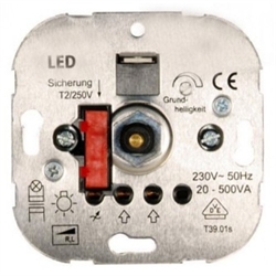 Afbeelding van L+R TRIAC dimmer voor 230v LED Lampen