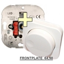 Afbeelding van L+R TRIAC dimmer voor 230v LED Lampen - PLUS merkloos frontje