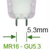 Afbeelding van categorie MR16 / GU5.3 Halogeen spot 12v